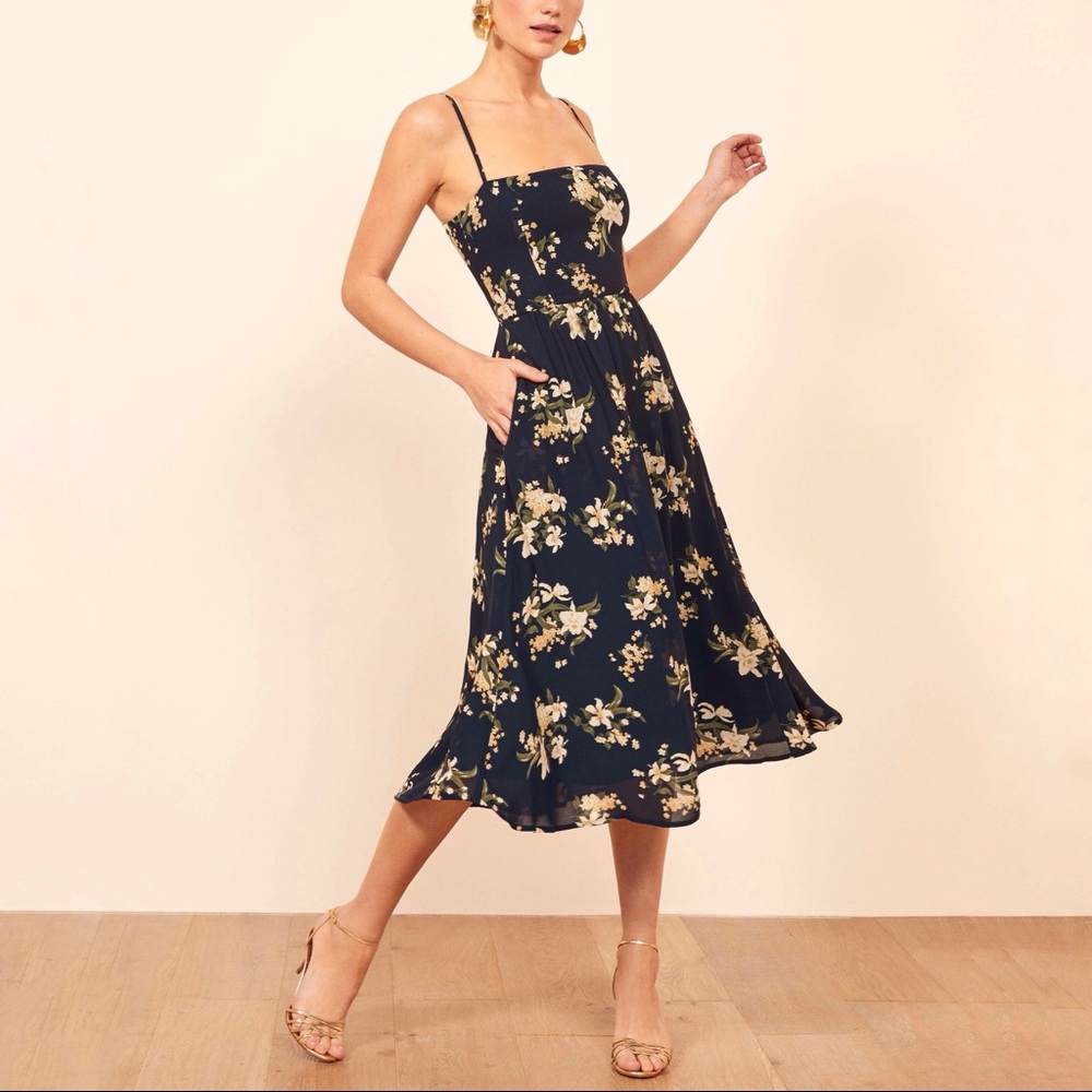 Reformation Floral Dress
